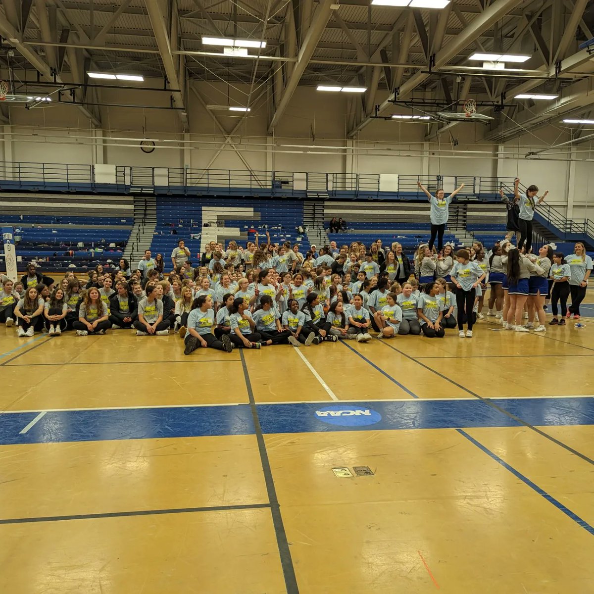 TCiccarello's tweet photo. So much fun at the Girls and Women in Sports Day through the @unitedwaycha ... Passing on the love of women's sports to the younger generation #FSUSB https://t.co/hvqKPMv926