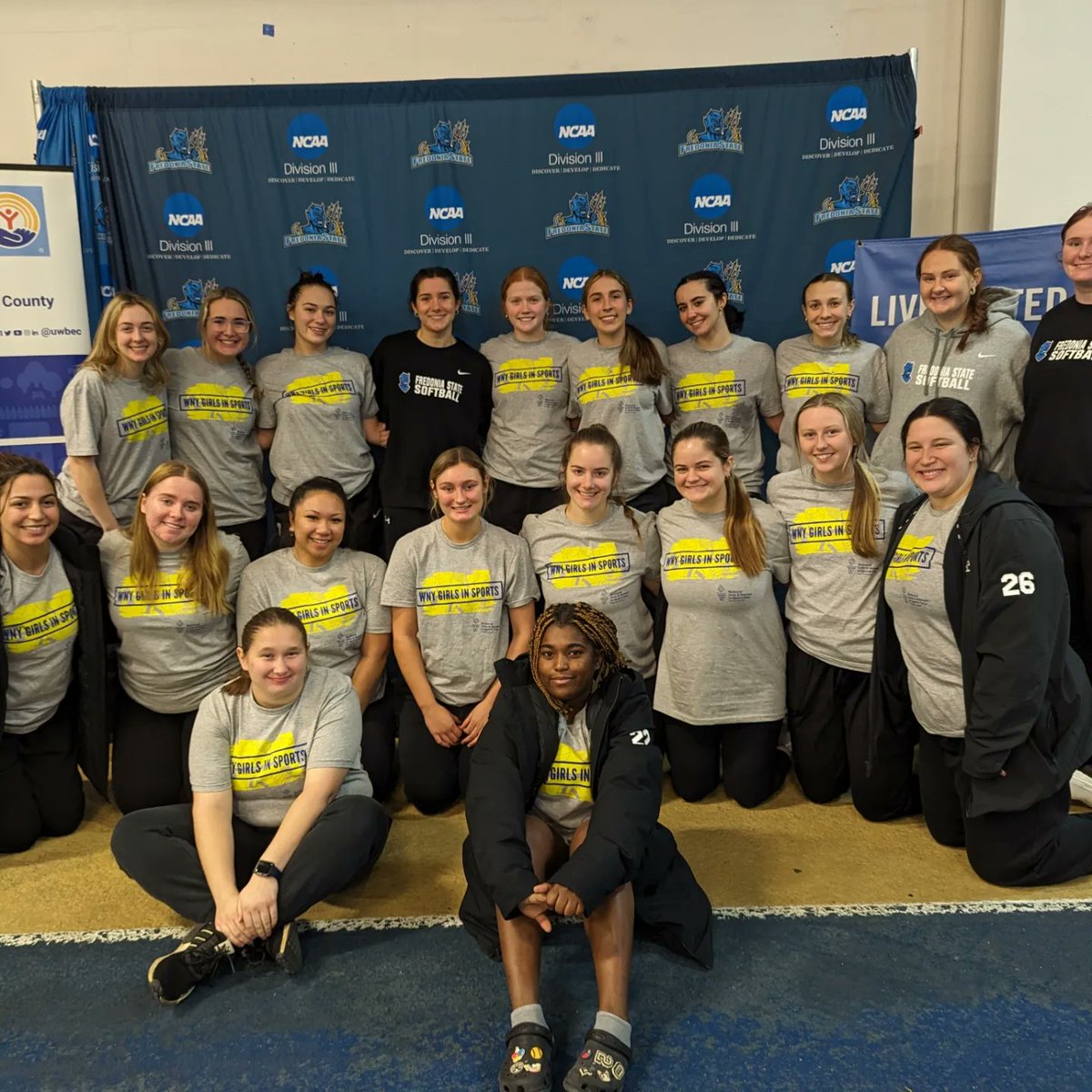 TCiccarello's tweet photo. So much fun at the Girls and Women in Sports Day through the @unitedwaycha ... Passing on the love of women's sports to the younger generation #FSUSB https://t.co/hvqKPMv926
