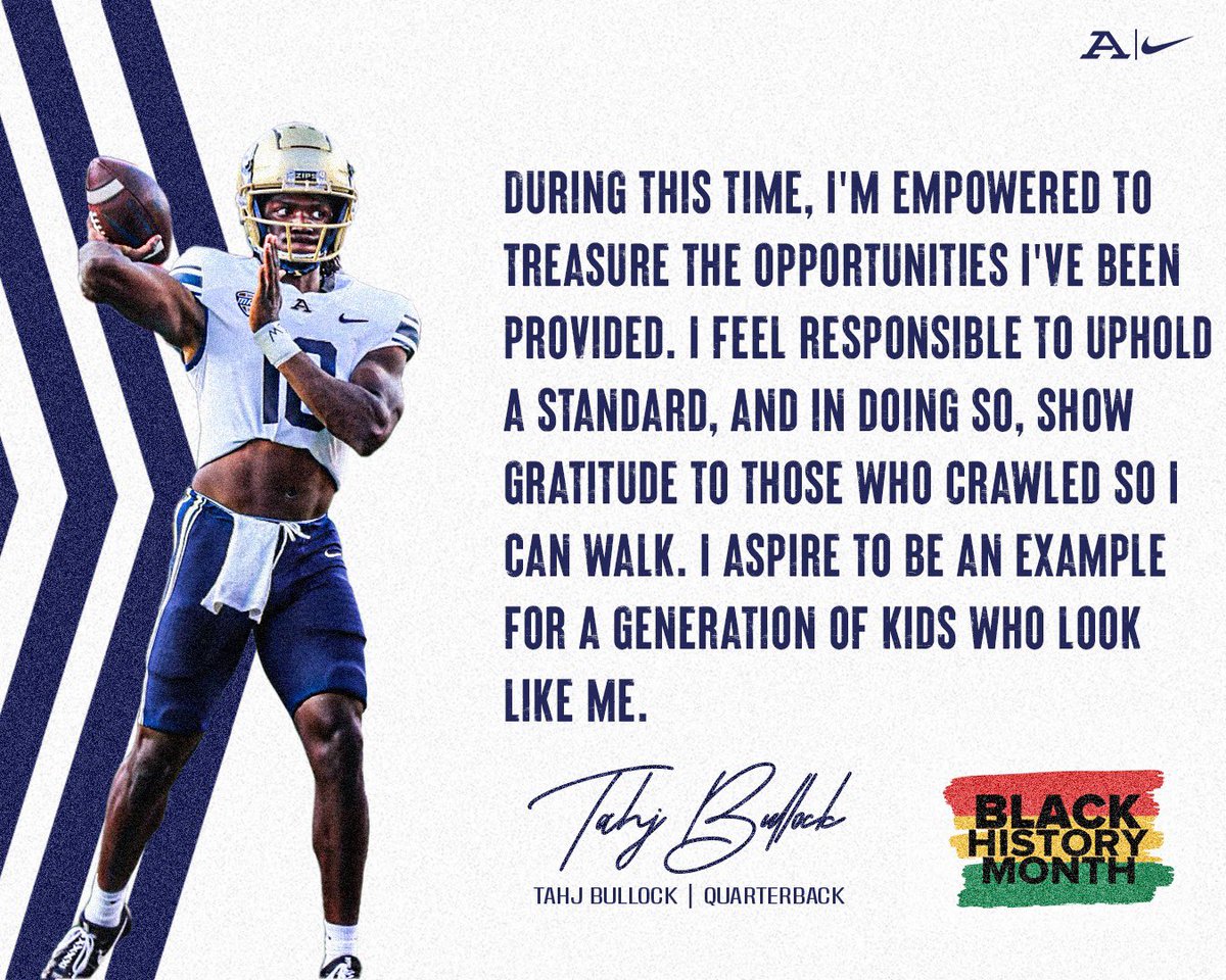 Tahj Bullock (<a href="/TahjB_12/">Tahjamell Bullock</a>) from @zipsfb shares his thoughts on the importance of Black History Month.