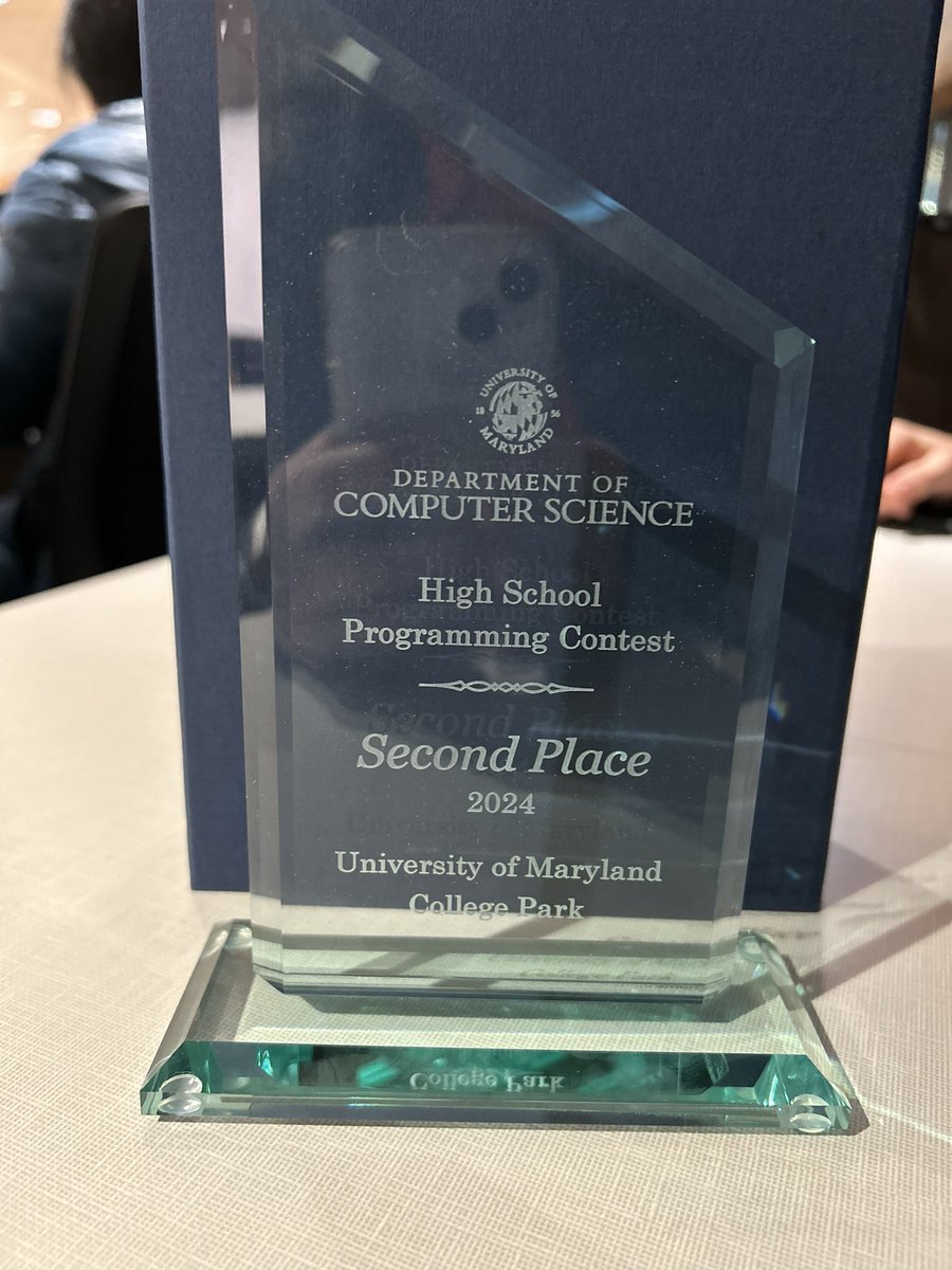 Congratulations to the Montgomery Blair Computer Team for second place at the <a href="/umdcs/">UMD Department of Computer Science</a> High School programming  competition today!
<a href="/blairmagnet/">Blair Magnet</a> <a href="/blairmagnet/">Blair Magnet</a>