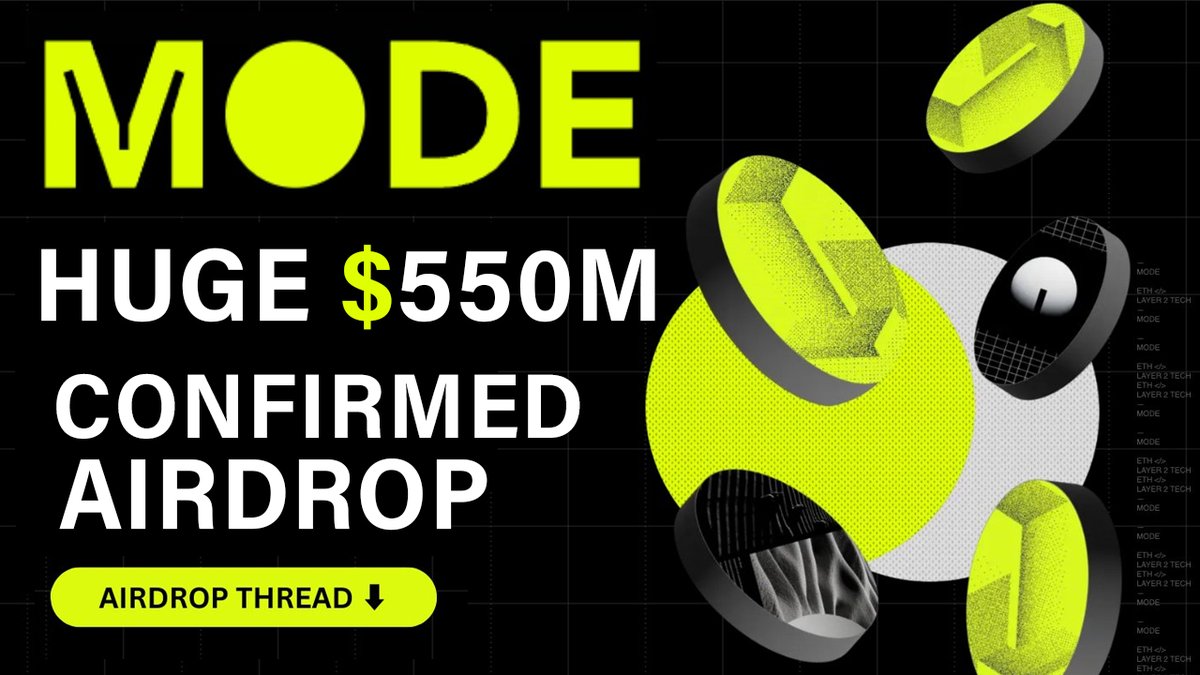 ❗️❗️❗️AIRDROP MODE NETWORK❗️❗️❗️

Hey, I've got something for you. I took it from <a href="/optimism/">Optimism</a> mentions them, so there's a preliminary verification that they're legit 😉

Join here: modenetwork.io
Join code: GHS67s

Let's keep going with the blast/manta vibe.

Mode Network