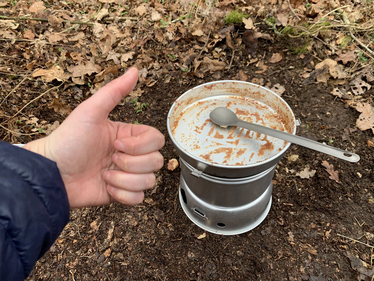 Very happy with the #Trangia 27 I think it’s a keeper! 

Cooked up a Corned beef hash today. Very nice too.