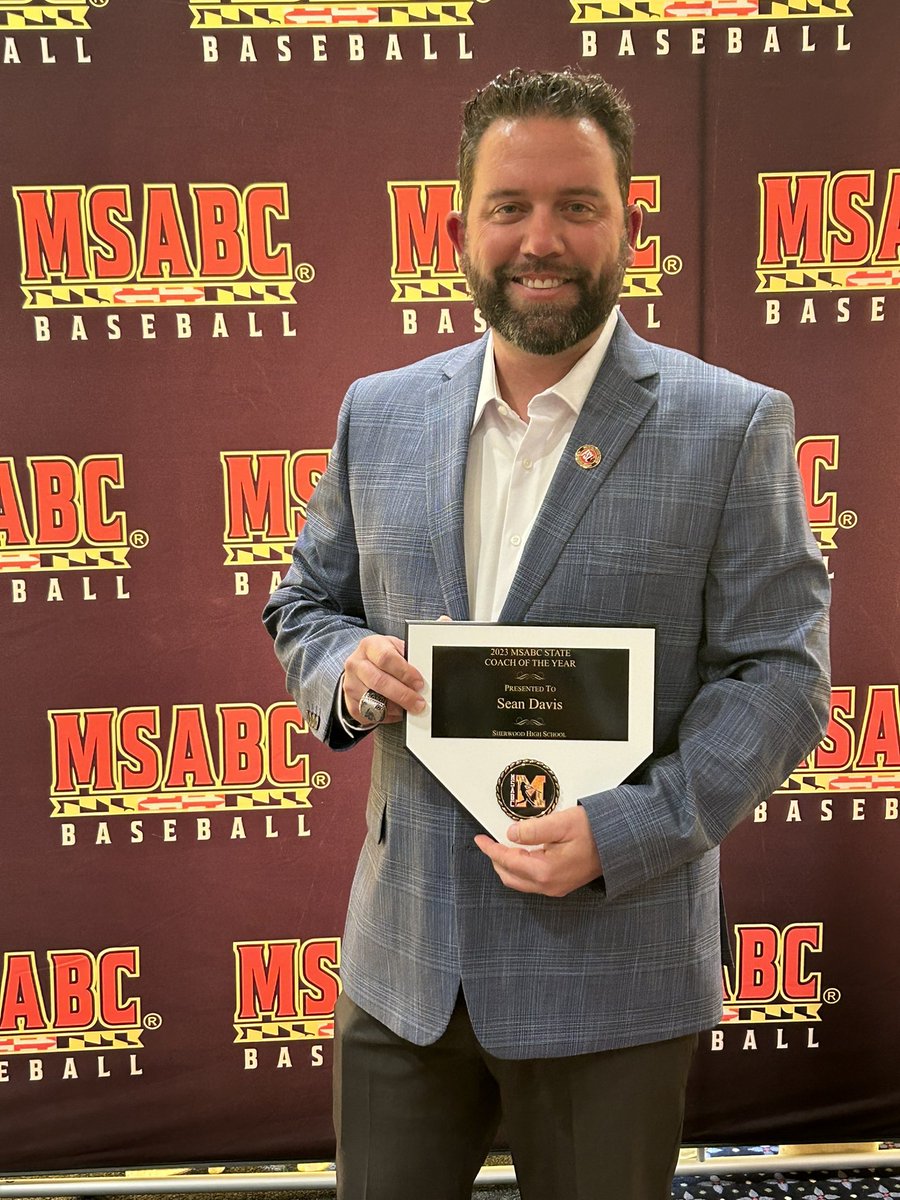 2023 MSABC State Coach of the Year- Sean Davis- Sherwood