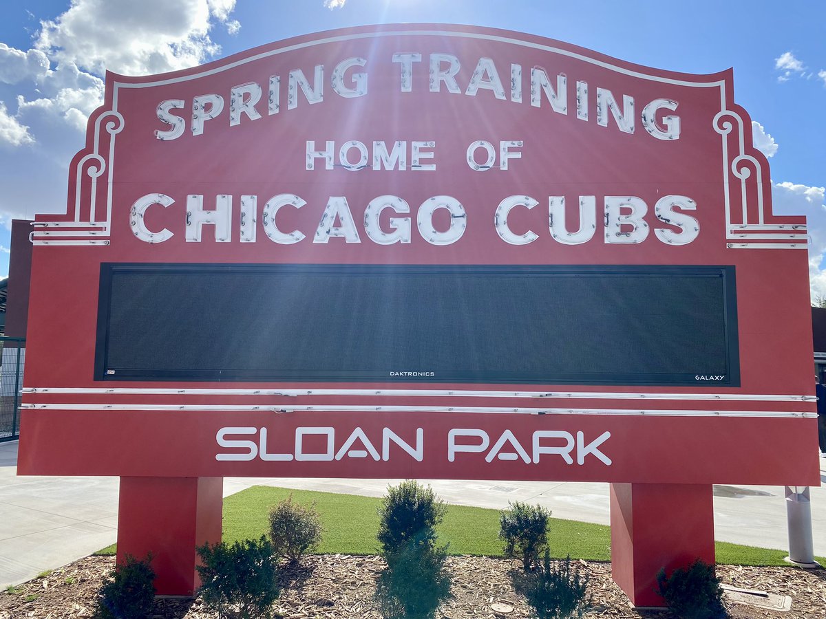sdavey30's tweet photo. What a way to round off the week with a trip to the Ping factory @PingTour and Sloan Park @Cubs huge thanks to @BIGGALtd  and @BernhardCompany for amazing week 👍🏻. https://t.co/JmZ4u4gTVT