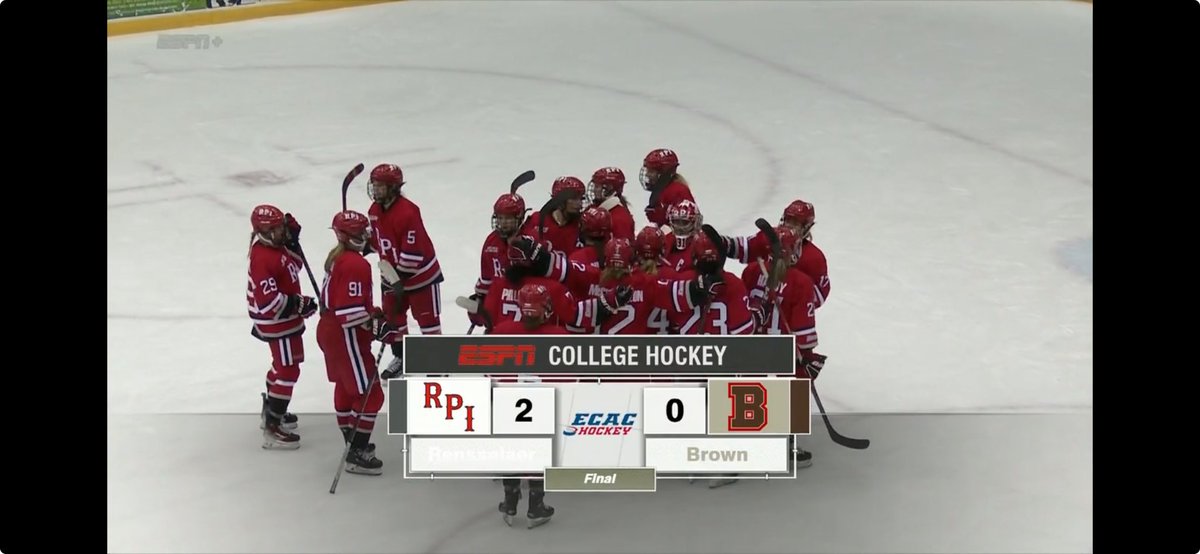 Congrats on a weekend sweep! ⁦@RPI_WHockey⁩ ⁦@rpi⁩ Well done ladies 👍👍