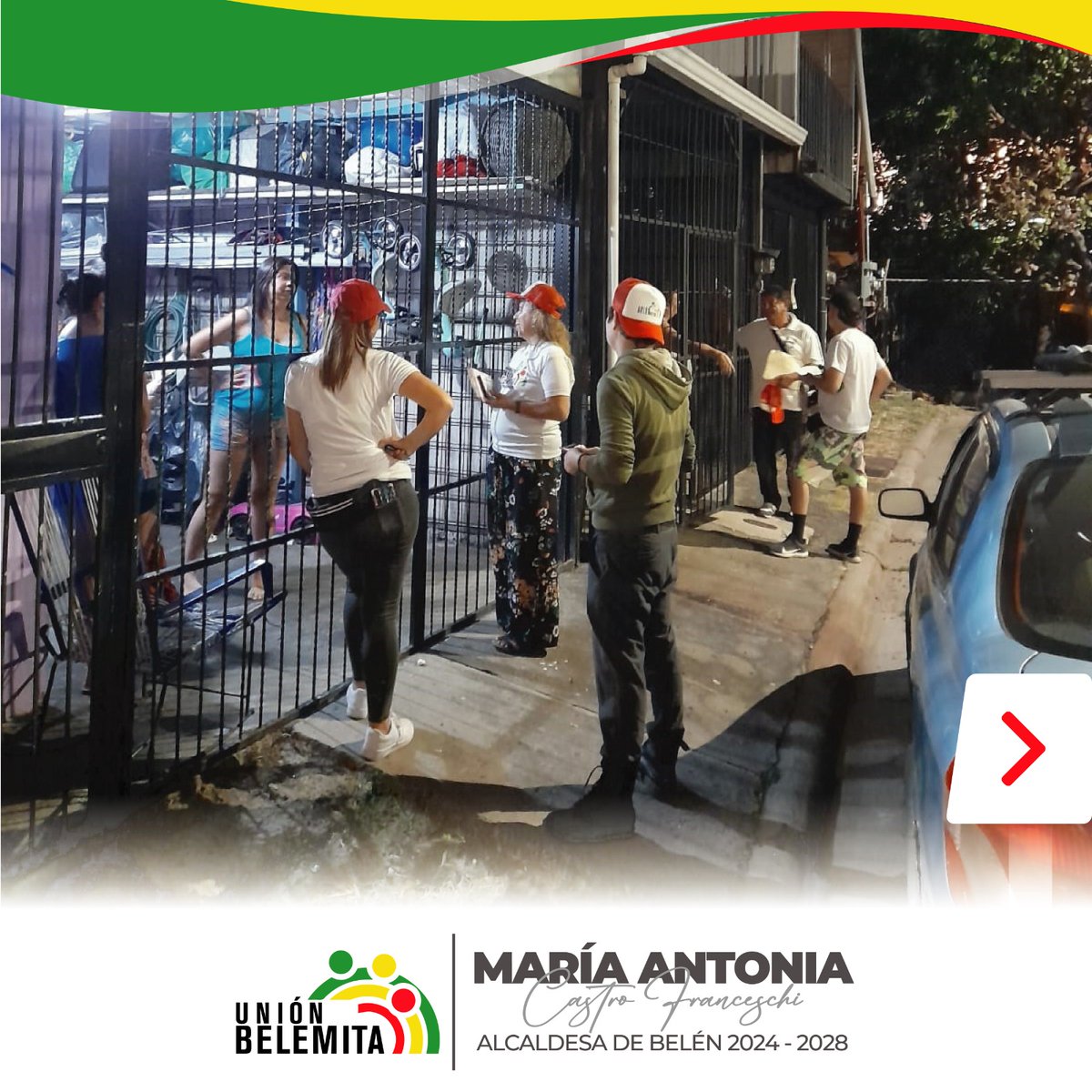 unionbelemita's tweet photo. ¡Caminamos La Ribera de Belén con convicción y transparencia! 🚶‍♀️ 🚶‍♂️ 👟
Puerta a puerta, enérgicos y comprometidos, presentamos propuestas reales. En equipo, hablamos con cada vecino, con la verdad como guía🚪🤝💬.
Gracias a quienes nos han recibido, creen en nuestro...
(1/2) https://t.co/uEioWHkToJ