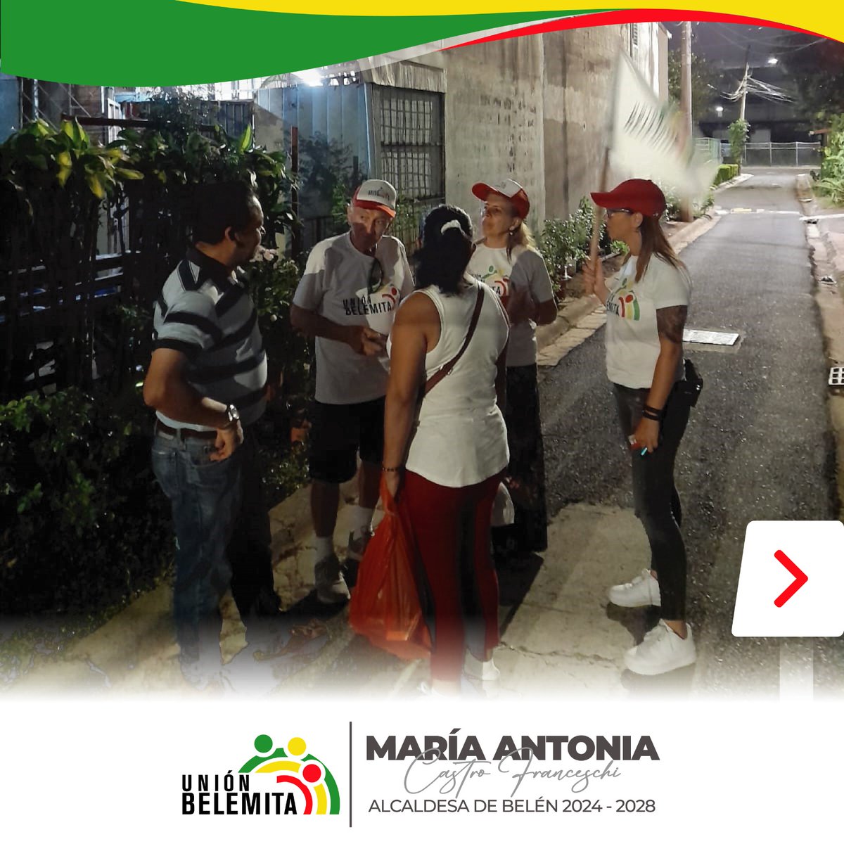 unionbelemita's tweet photo. ¡Caminamos La Ribera de Belén con convicción y transparencia! 🚶‍♀️ 🚶‍♂️ 👟
Puerta a puerta, enérgicos y comprometidos, presentamos propuestas reales. En equipo, hablamos con cada vecino, con la verdad como guía🚪🤝💬.
Gracias a quienes nos han recibido, creen en nuestro...
(1/2) https://t.co/uEioWHkToJ