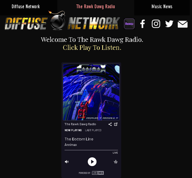 CrystalCrownPrd's tweet image. Thanks to 💥 The Rawk Dawg Radio 💥 for cranking out some #Annimax "The Bottom Line" in their rotation! 🤘😝👍🎶

Check more badass tunes here!! thediffusenetwork.com/therawkdawgshow

Buy &amp;amp; Support: annimax.bandcamp.com/track/the-bott…

 @RawkDawgRadio #HeavyMetal #Metal #Rock #IndieMetal #IndieRock #Indie