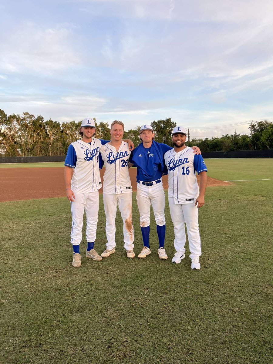 GloucesterBaseb's tweet photo. How about those Gloucestermen Sweeney, Dougherty, Fowler, and Eusebio leading @lynnknightsbsbl to a 3-0 start including Devin Sweeney with the start in a 3-2 win over #2 ranked team. https://t.co/ggtBlXQnLb