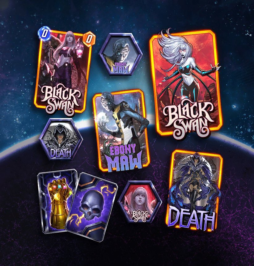 DougPieTTV's tweet image. Hey Marvel Snap Community, I’m doing a giveaway for the new upcoming Black Order season! 

to enter: 

follow @DougPieTTV 
like &amp;amp; retweet

I’ll be picking 2 winners on February 9th