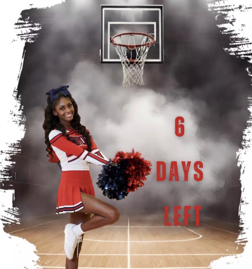 6️⃣ days left until Senior Night, Friday, 2/9/2024! Counting down the days until the spotlight shines on our Cheer 📣 and Basketball 🏀 Seniors! #blackgirlscheer #dance #creeklife #competitiveadvantage #sandycreek #gocreek #schscheer #basketballcheer #basketball