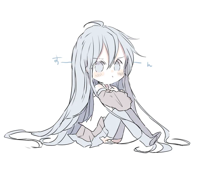 拗ねミク 