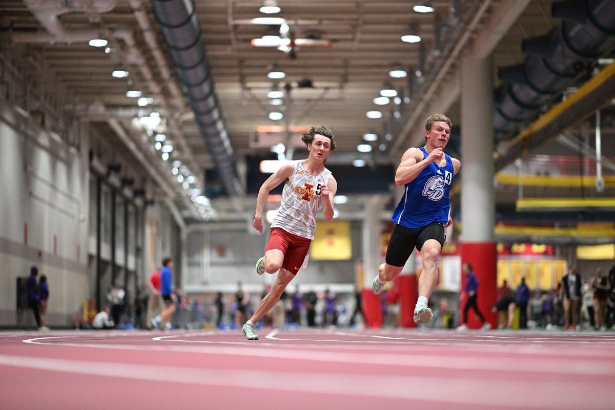 CycloneTrackXC's tweet photo. 𝙈𝙞𝙠𝙚𝙮 ❗️

Mikey McClain clocks an indoor 200m PR of 21.43, finishing second and moving up to No. 6 in Iowa State history. 

#CycloneSZN https://t.co/VUTx0jjPVl