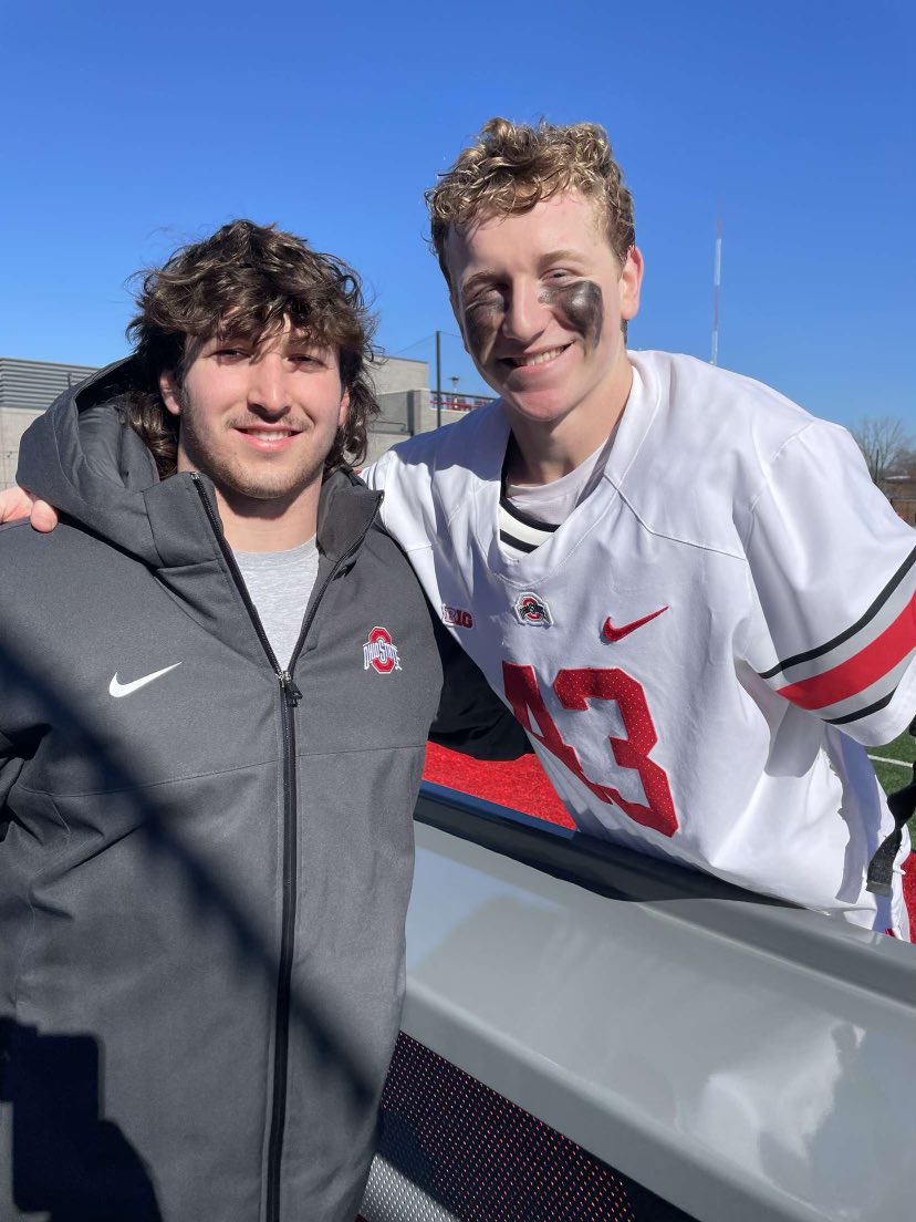 leopardfootball's tweet photo. Two #LEOPARDLEGENDS doing big things! O-H https://t.co/mRSHYsk7Qs