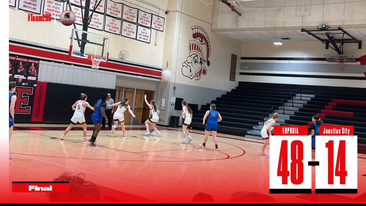 EhighAthletics's tweet photo. Lady Spartans defeat Junction City 48-14. https://t.co/y2l6lahhpJ