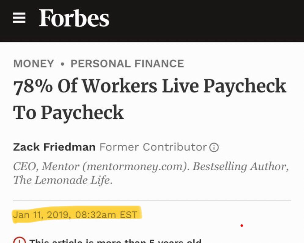 What House Republicans aren’t telling you is that this number was 78% — or nearly 8 in 10 — under Trump. And yes, that was in 2019 before the pandemic. There are still too many Americans living paycheck to paycheck — but this figure has objectively improved by a substantial…