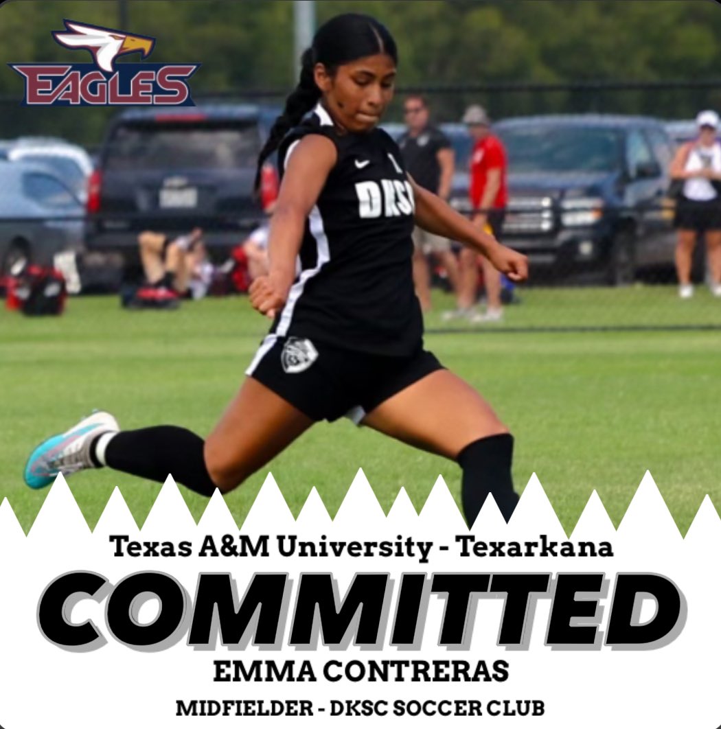 😎Emma Contreras in the house!! Congratulations and welcome to the Eagle family!🔥
