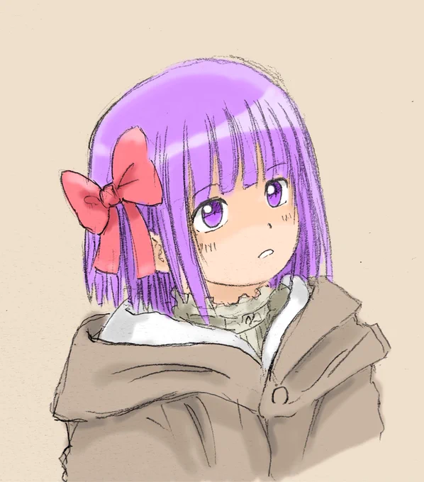 #みんなこういう紫が好きなんでしょ 