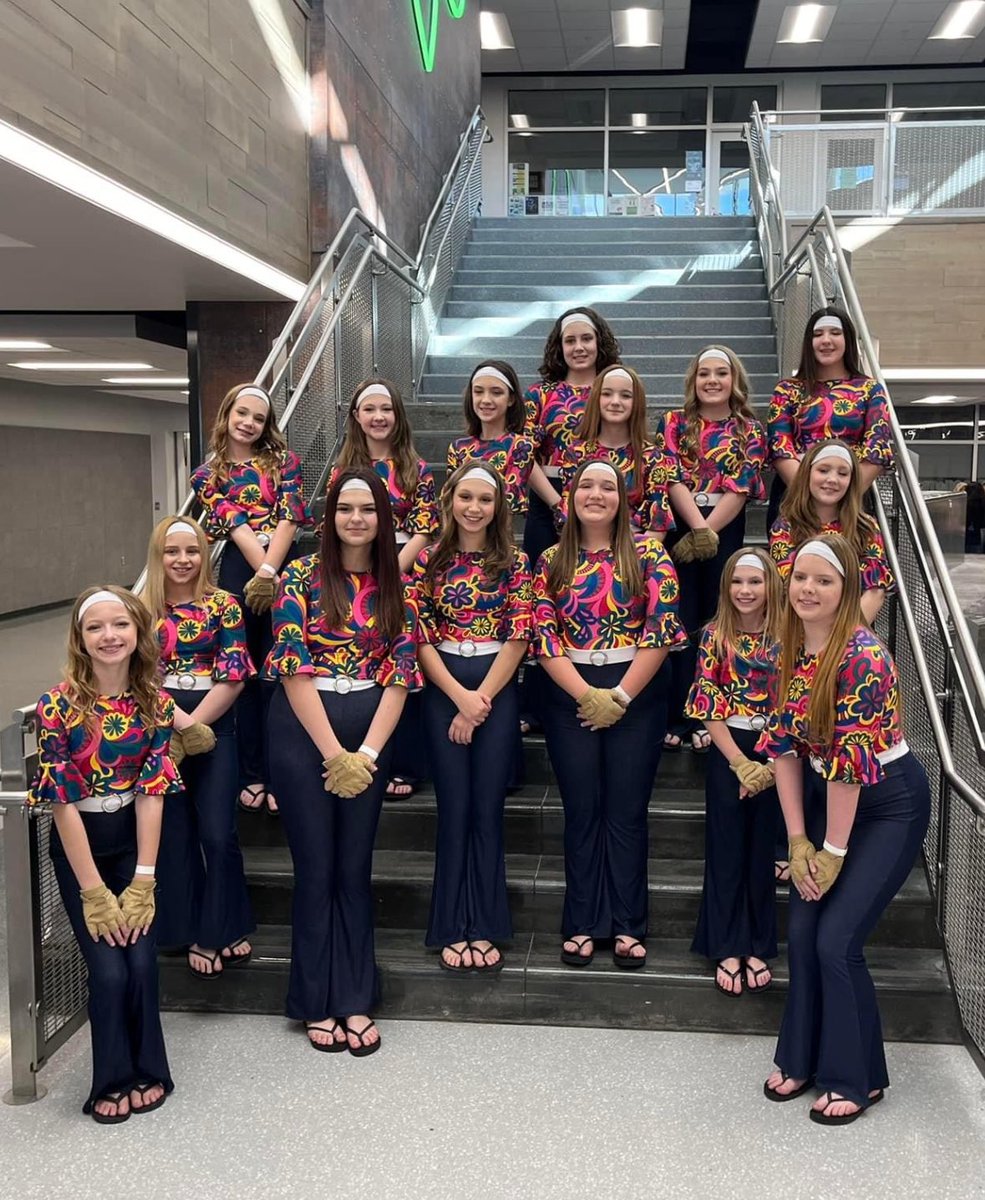 NewPalBand's tweet photo. Immensely proud of these young ladies and their staff! For many, it was their first ever competition and they place 4th out of 10 in their round. What a great start to their season! https://t.co/9WnYC1ifu8
