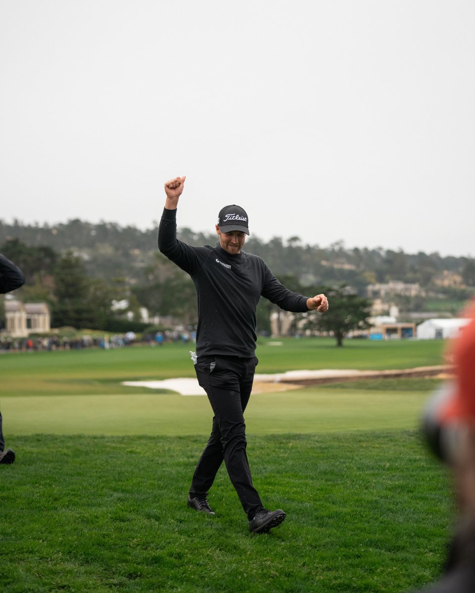 attproam's tweet photo. History. @Wyndham_Clark now owns the course record after firing a 60 in Round 3. 👏 https://t.co/ZQCsQgaCvv