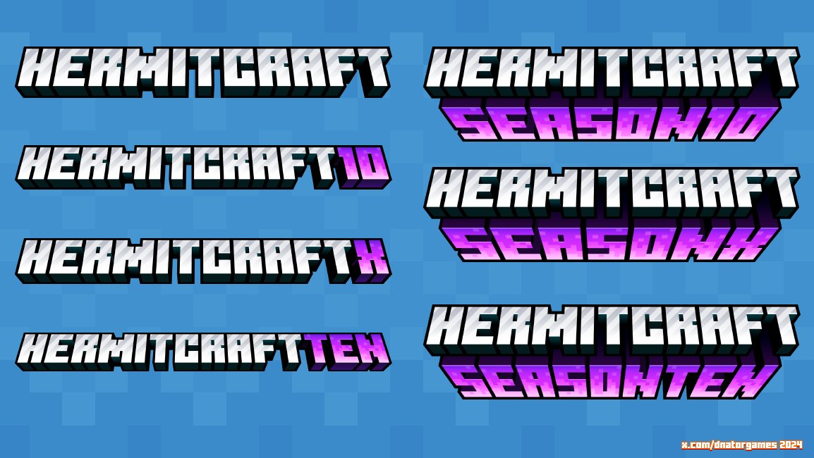 DnatorGames's tweet photo. Looks like Season 10 of @hermitcraft_ has begun! #DnatorArt https://t.co/kd6Ad2VxVI