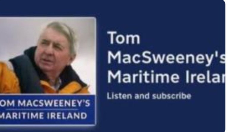 Thanks to the several people who've told me that this morning George Hamilton on Lyric FM and listeners to his programme recalled my #Seascapes days on RTE and my maritime coverage. Very much appreciated. I'm still on air.. #Podcast and Community Radio these days!