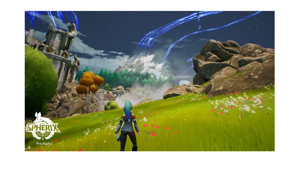Spherix_Game's tweet photo. It's #screenshotsaturday, and it's raining in Trinia, the forest is  covered by fog and mysteries. 🌲✨ Don't miss out on this captivating  adventure! You can wishlist Spherix on Steam now.
https://t.co/GfiyzpQbeq https://t.co/UB0JAMCxy7