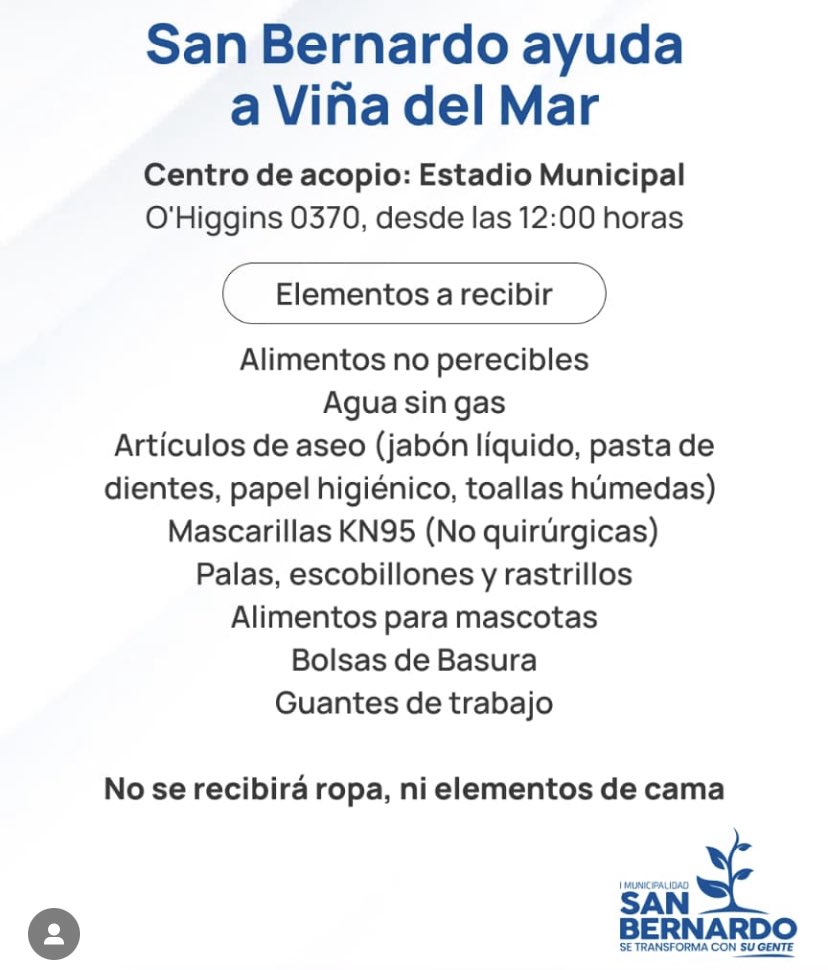 badhstls's tweet photo. gente de puente alto, maipu, san bernardo y providencia! aqui hay donde ir a dejar cosas https://t.co/qmLtnVVxR7