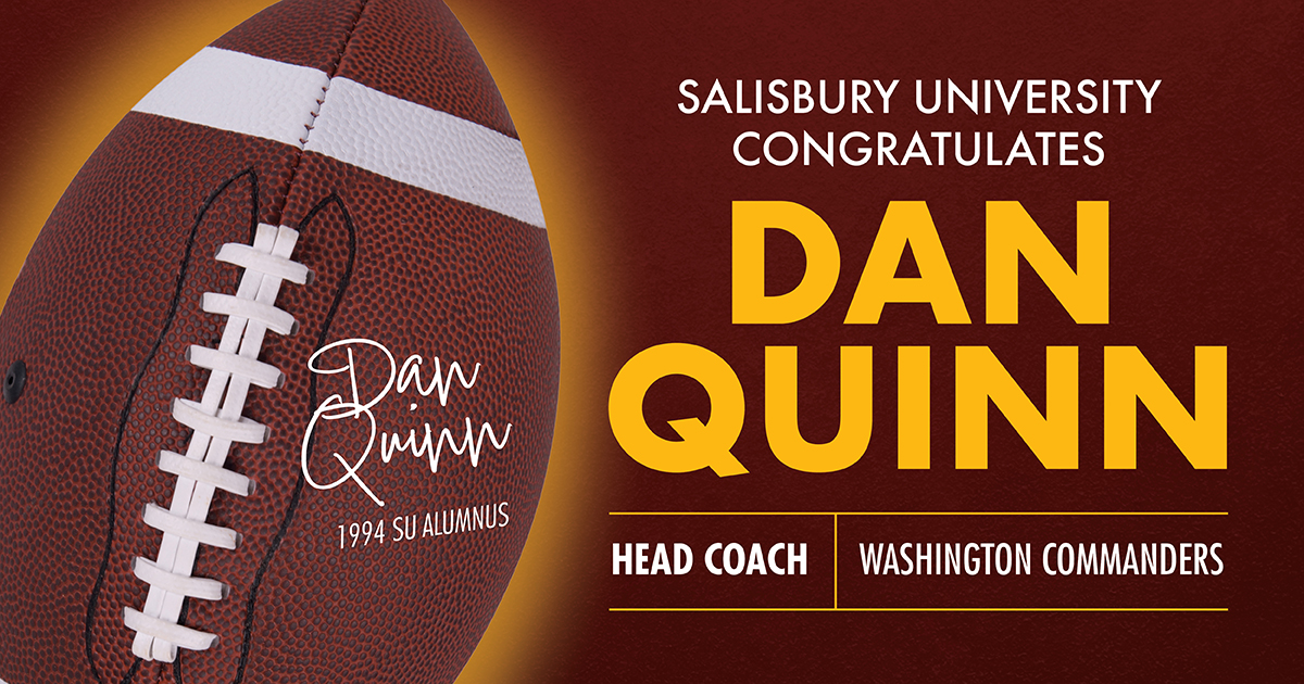 🎉 Congratulations to SU alum Dan Quinn '94, now Head Coach of the NFL's #WashingtonCommanders! 🏈🔥 Your journey from SU to DC showcases the dedication and hard work that defines a Sea Gull. 🌟 We wish you continued success! 🙌🏽 #GoGulls

Read more: ow.ly/V9Mi50Qxzyc