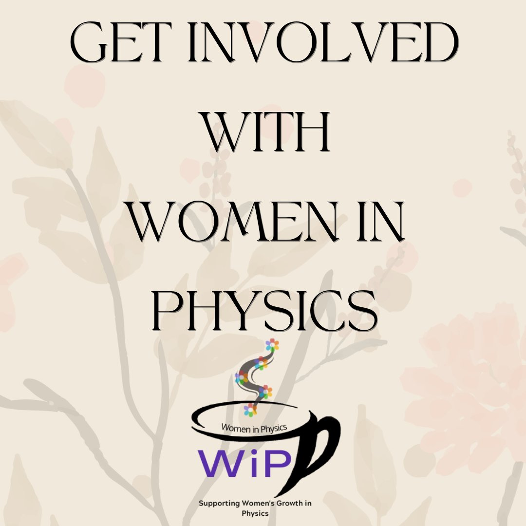 Have you heard? 

WiP is looking for new members to lead the 2024-2025 team! Positions are available for undergraduate and graduate students in the Department of Physics at TMU!
forms.gle/TiHT8KvRx1r7PA…