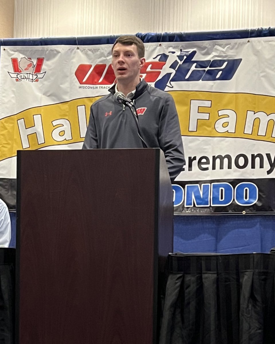 BCBoysTrack's tweet photo. 2013 @BCHS_SDE grad Carl Hirsch was inducted into the Wisconsin Track Coaches Hall of Fame. Congrats Carl! Much deserved! https://t.co/RIOcOGZepN