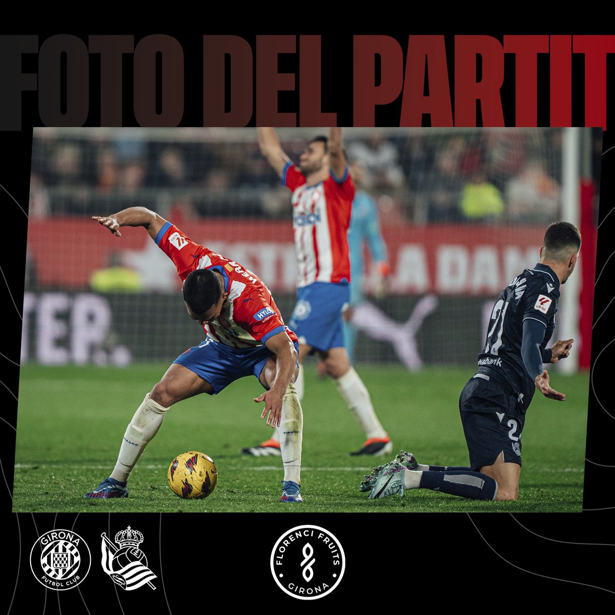 GironaFC's tweet photo. La foto del partit! 📸

#GironaRealSociedad https://t.co/ySLu2CzE5O