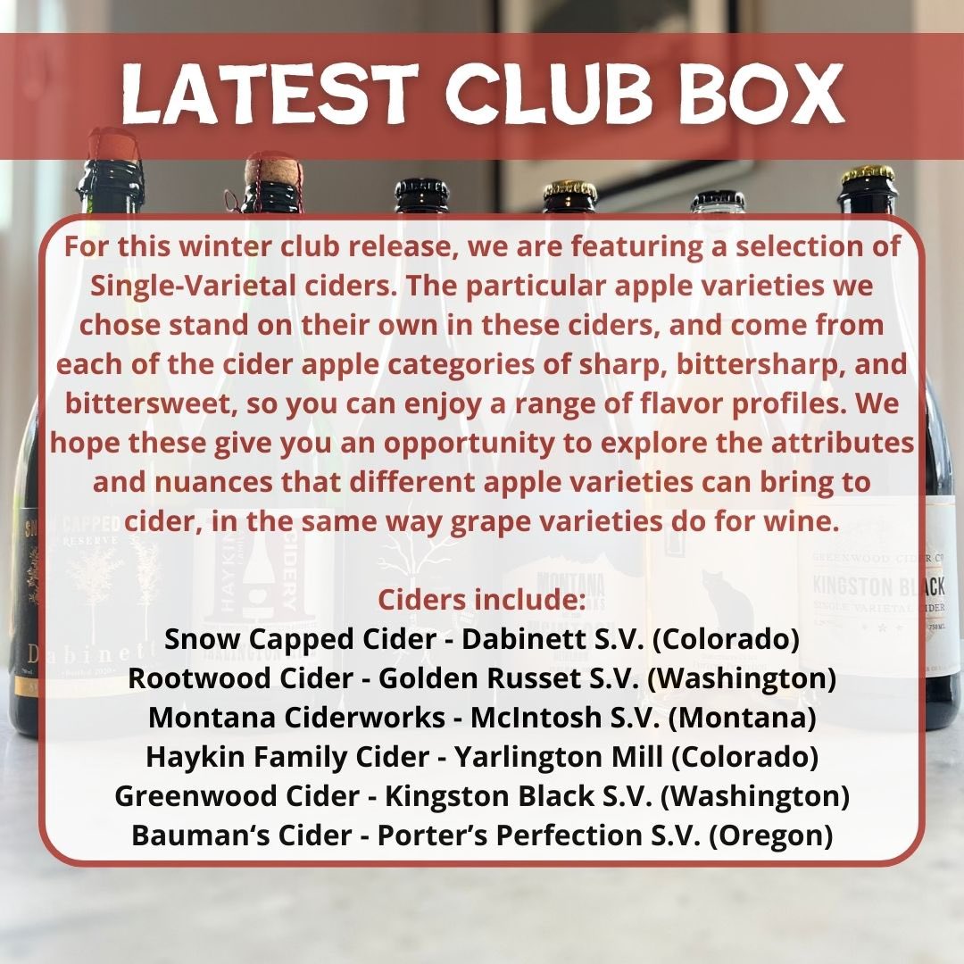 wesellgoodcider's tweet photo. 🍎📦 Our Winter Cider Club boxes are shipping now, and we’ve got a few boxes left for anybody that wants to join 🥂 https://t.co/cAD0FYnE3b https://t.co/hHHOjBnsT0