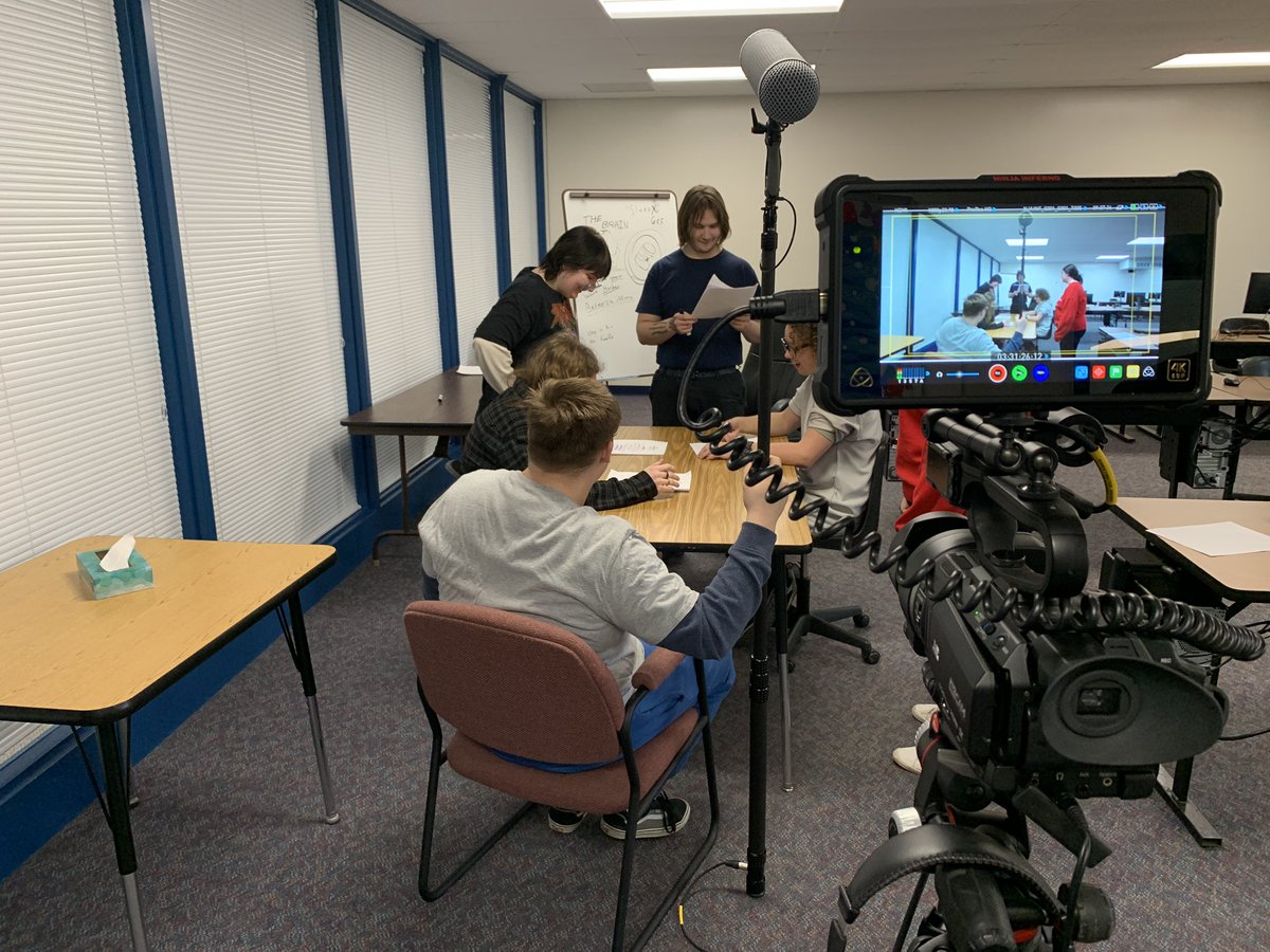 Blocking and a table read. Production has begun. #ctemonth #careertechohio #myohioclassroom #adobeducreative @oheducation #synfye #careerandtechnicaleducation