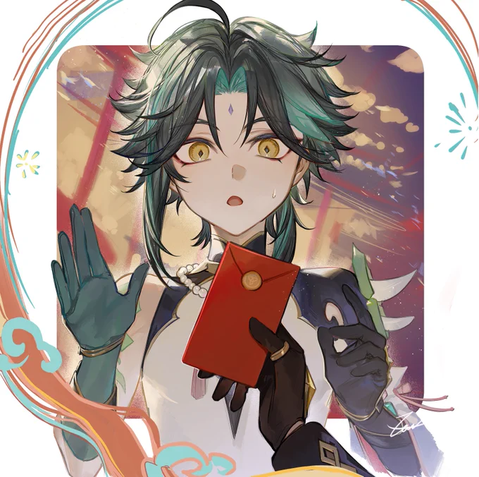 #Xiao例のちびキャラのやつ…………… 