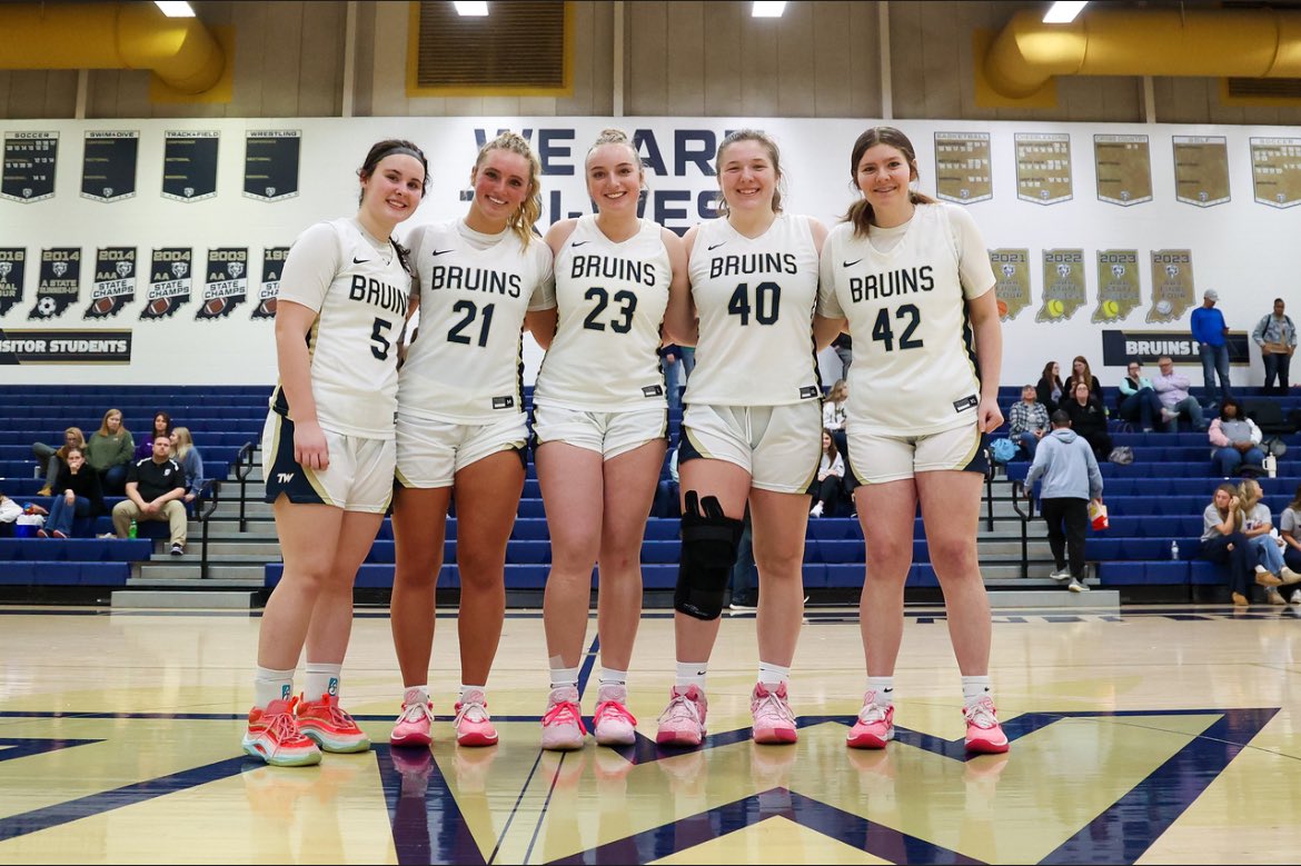 LEAVE YOUR UNIFORM IN A BETTER PLACE! 🎽. The last 15-20 hours have been tough but this group is TOUGH! I have to remind myself that this great group of young ladies have paved the way for future Lady Bruins to be great! Thank you for everything. 💙💛🩶