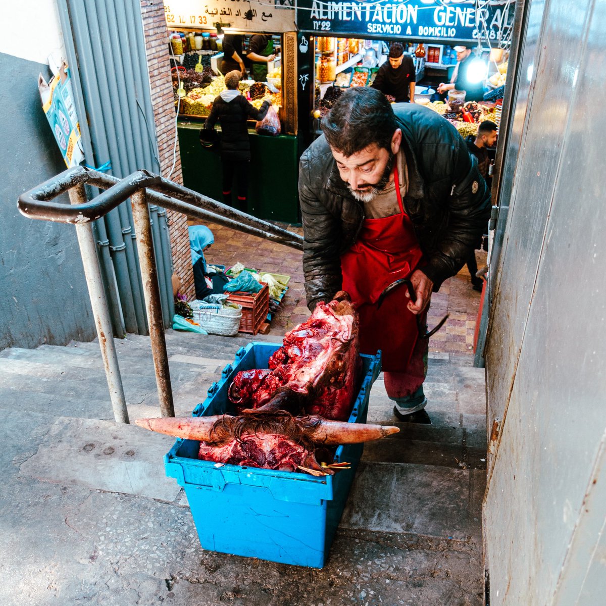imnly's tweet photo. In Tirana I found a heart on the sidewalk, in Tangier a severed head. Who knows what’s next?
•
#streetphotography #kashab #medina #tangier #morocco #documentary #film #interview  #travel #nomadlife #interzone https://t.co/JJ5jOOghQf