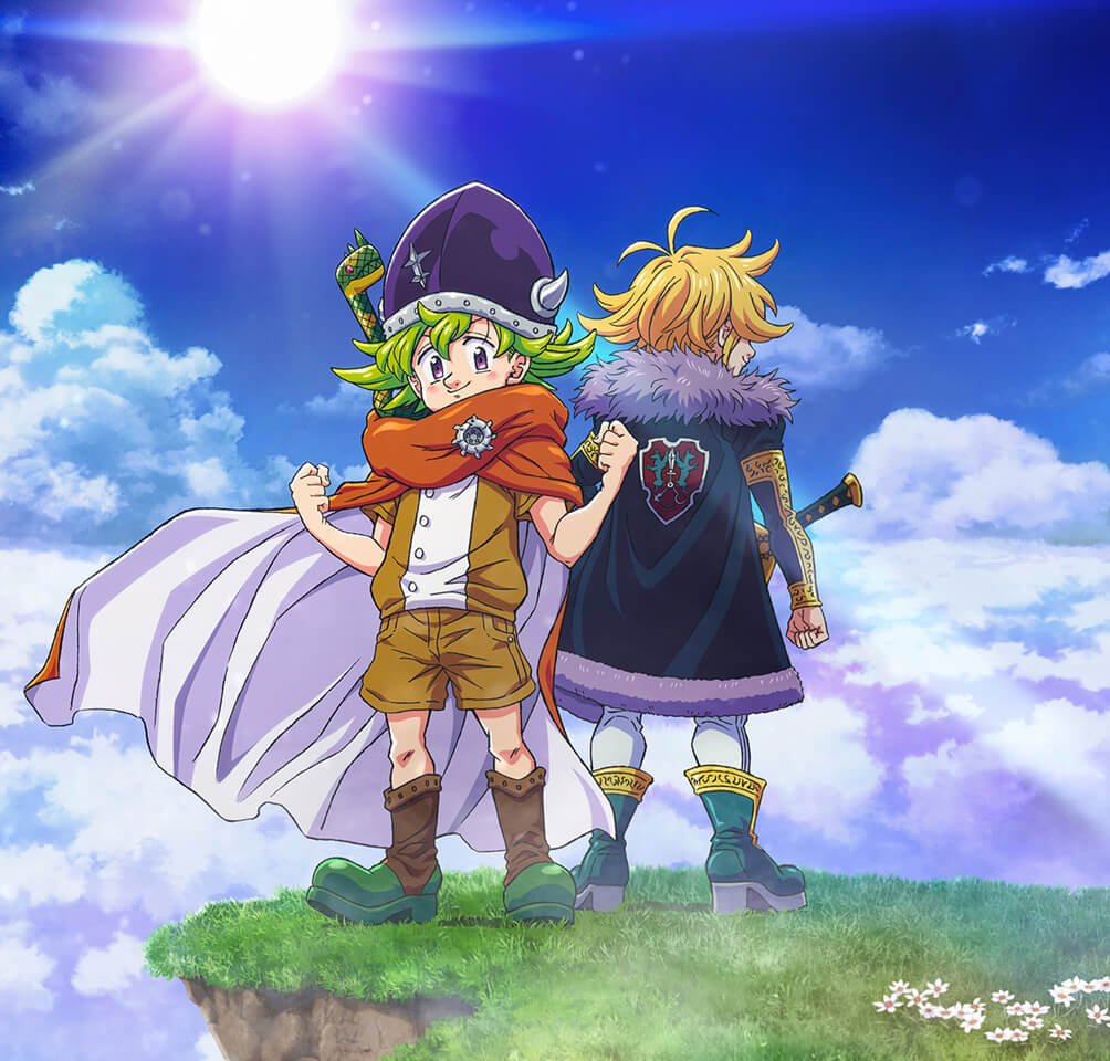yonkishibrasil's tweet photo. Os primeiros 11 episódios do anime "Nanatsu no Taizai: Mokushiroku no Yonkishi" estão disponíveis na Netflix, com opção de dublagem em português! https://t.co/SwYt45b4Gf