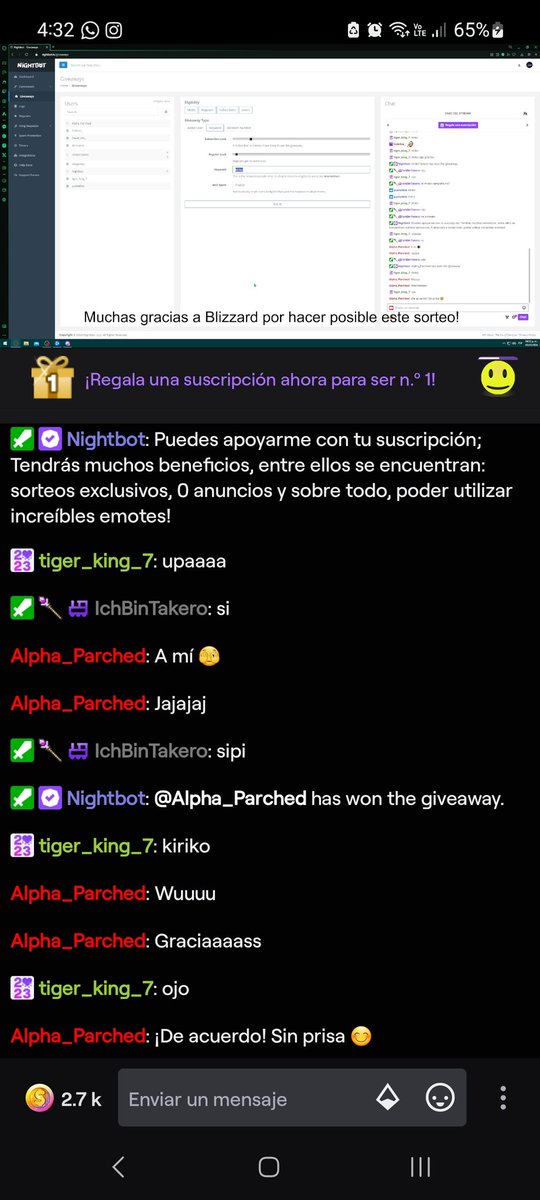 CIever_Bot's tweet photo. @Why_so_Sara ¡Hola Sara! Pues no hallé para mandarte DM por aquí jajaja pero...
Yo soy Alpha_Parched, quien ganó el Modo Campaña de OW2 en tu giveaway de hoy 😃 https://t.co/8vaW2qkaJk