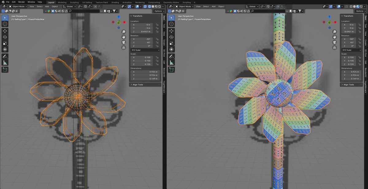 AlessioRegal's tweet photo. Here is my latest work in progress building new 3D railings models in #Blender for the Unity asset store. 

#3dmodeling #blendercommunity #3dmodel #digitalart #unity #wip #workinprogress #3dart #railingdesign

https://t.co/xKNjlsmoHy https://t.co/3Dl3clToQq
