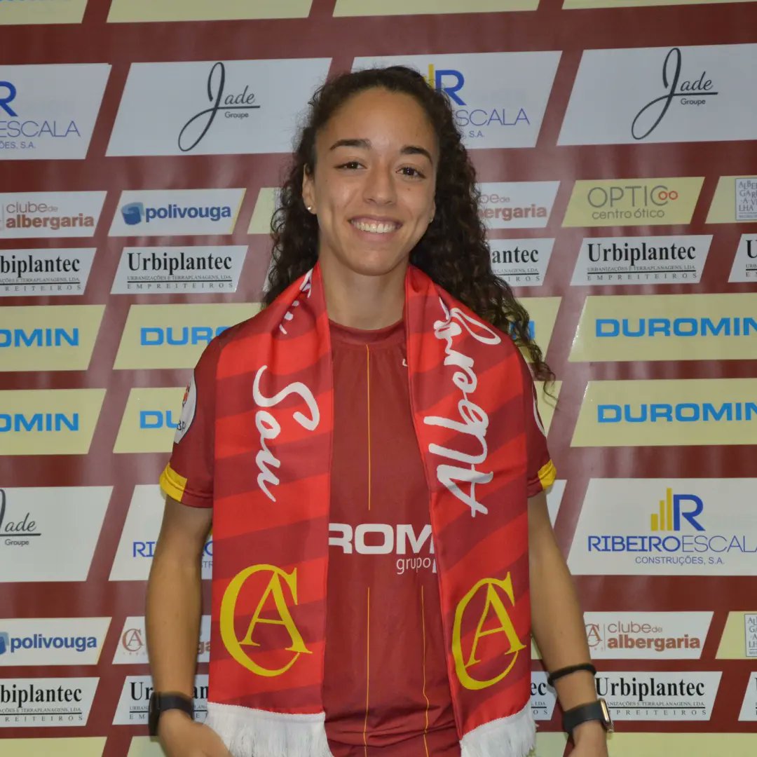 ✍️ Maria Rodrigues assina pelo Clube de Albergaria/Durit 
shorturl.at/eloK2

Bem-vinda e boa sorte, Maria!

#Futebol #LigaBPI #AlbergariaEuSou