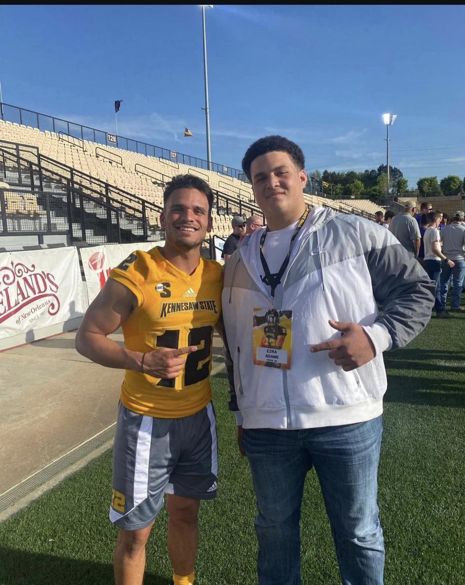 Blessed to receive a PWO offer to play football at Kennesaw State University! <a href="/TrionFootball1/">Trion Football</a> <a href="/CoachPatrick478/">Sean Patrick</a> <a href="/CoachJaSanders/">Jake Sanders</a> <a href="/NwGaFootball/">NwGa Football</a> <a href="/TimGlanton/">Coach Tim Glanton</a> <a href="/BohannonBrian/">Brian Bohannon</a> <a href="/CoachCookKSU/">Stewart Cook</a> <a href="/Coach_Burks/">Chandler Burks</a> <a href="/KSUOwlHowl/">Jon</a>