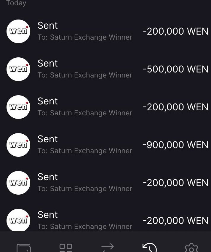 You’ll receive 1,000,000 $WEN ($103)

1,000,000 in $WEN each reward to the first 4900 people who follows and retweets and pinned tweet 📌

 Drop your $SOL wallet address