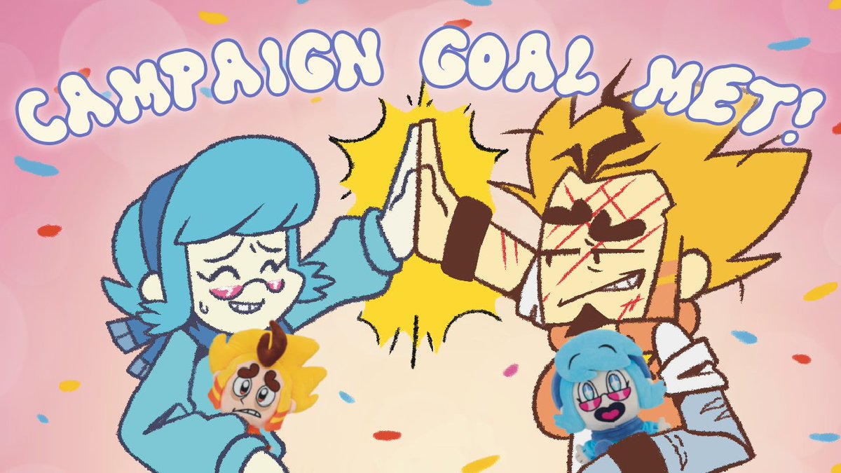 It took less than a day but we've already reached the campaign goal for both Arthur and Vivi plushes! That means production will be going through! Thank you all for the massive support!