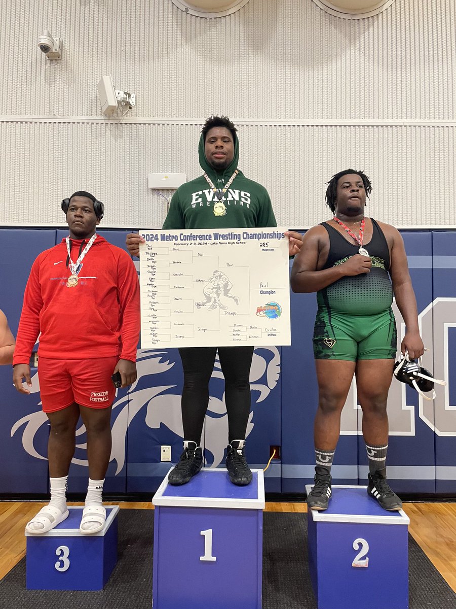 JermaelP's tweet photo. Very thankful  to compete at metro tournament🥇&amp; being       awarded for the most outstanding heavyweight  @goevanstrojans @Coach_Bourgeois https://t.co/v5qUE5yfmJ