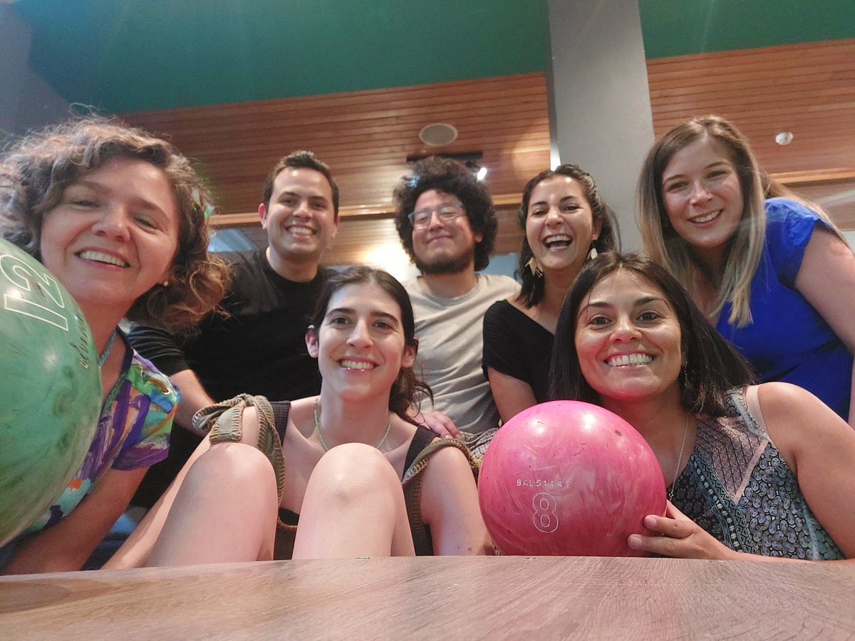 paola_casanello's tweet photo. We had a great time, callenged by the bowling experience, with lots of 😂. To all the team, enjoy the summer break and recharge your 🔋!! #LabTeam #SummerHolidays #FunTeam #HappyTeam #Holidays https://t.co/EBpWXApz2k