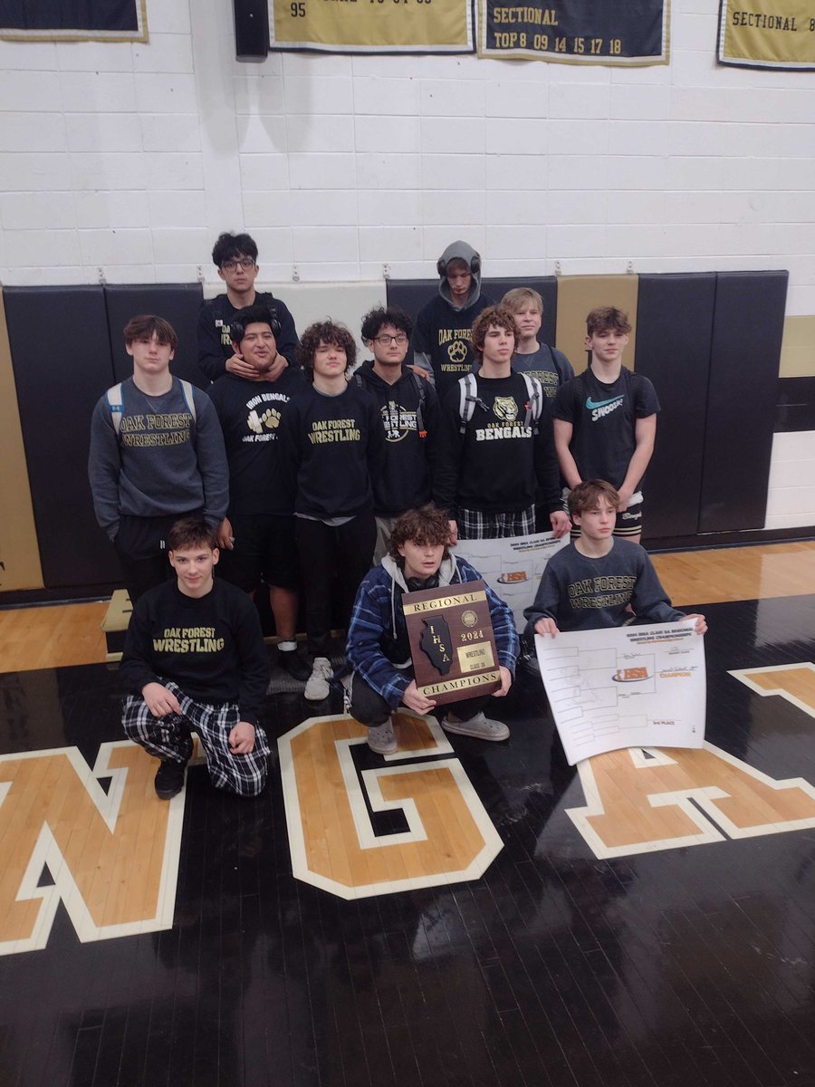 Congratulations to our wrestling team on taking home the Regional Championship today!!!!