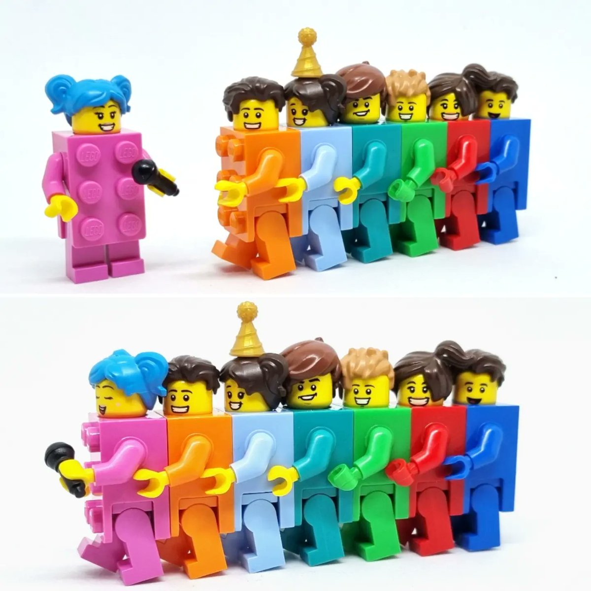 RedmarkBricks's tweet image. A new addition to the @LEGO_Group Brick suit conga

#LEGO