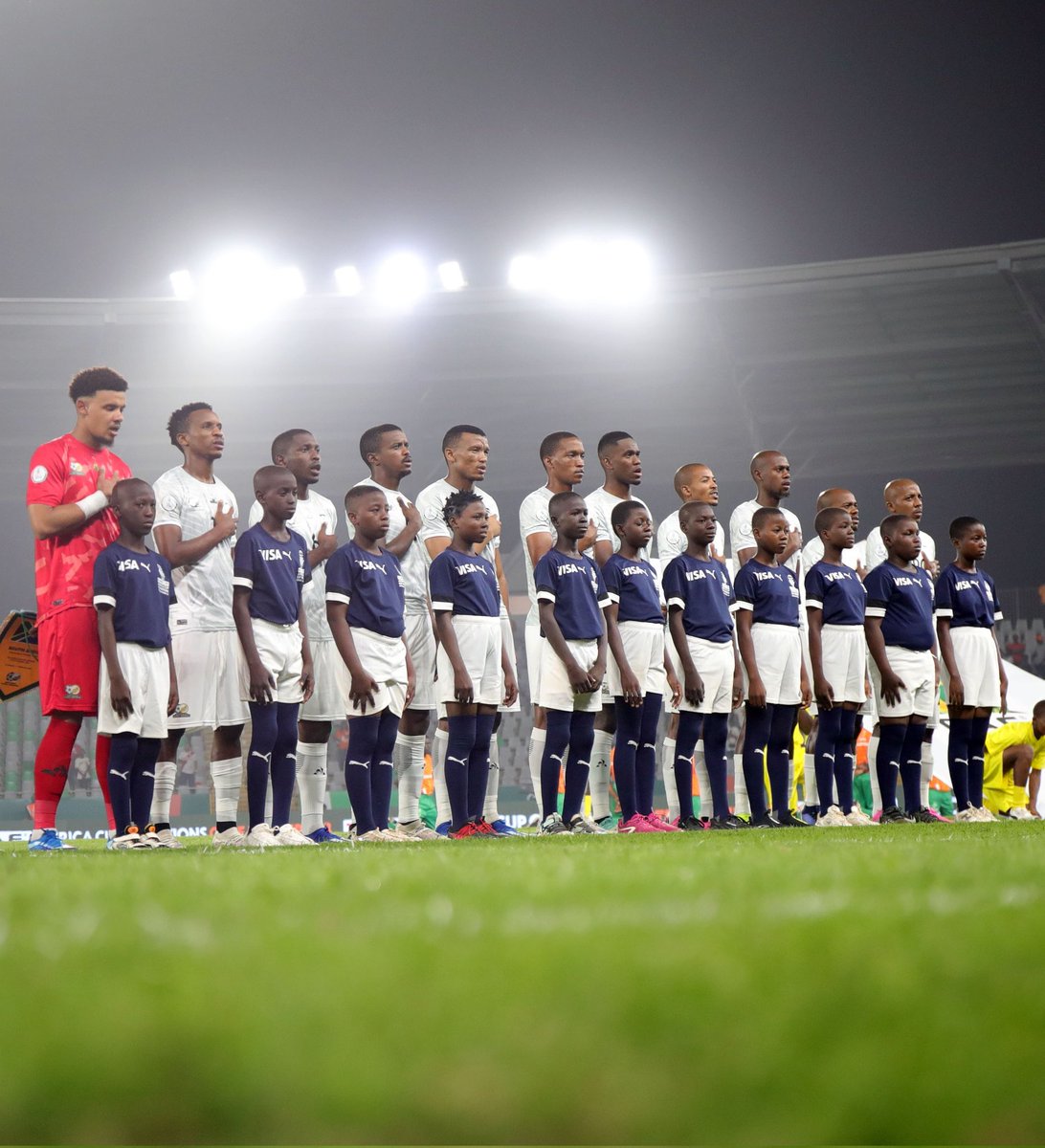 Basebenzile abafana! 👆🇿🇦

Congratulations <a href="/BafanaBafana/">Bafana Bafana</a>, one step closer! 🙌

#Sundowns #BafanaPride