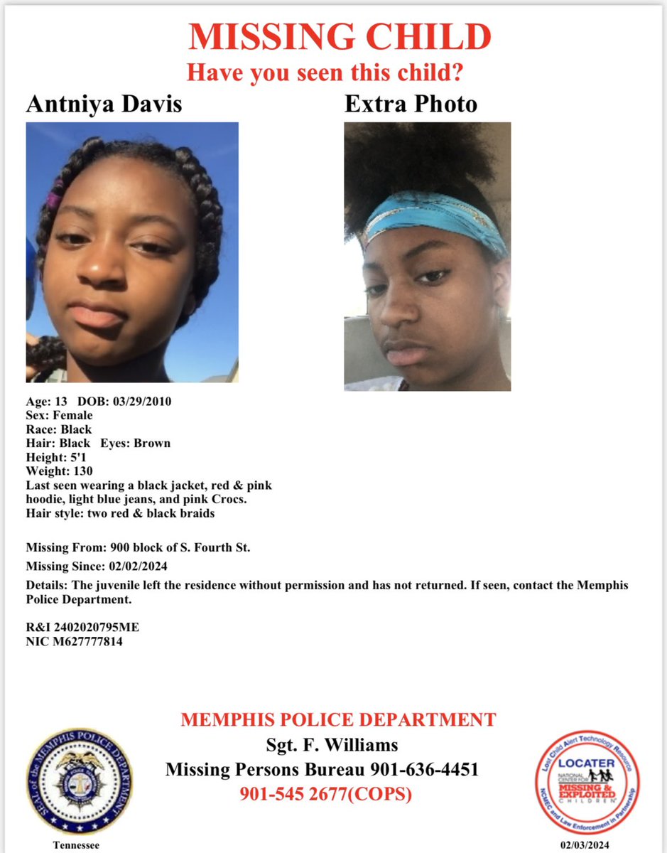 Memphis Police Dept tweet media